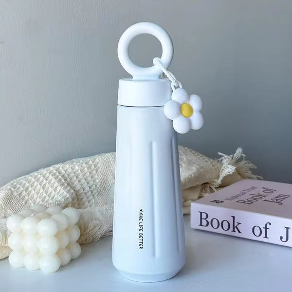 White Petal Bottle