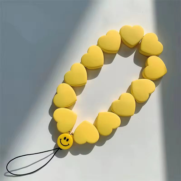 Love Heart Cute Phone Keychain
