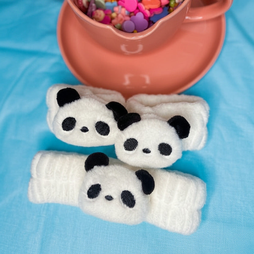 Panda Plush Spa Set
